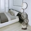 Lampa podłogowa LED FLAMENCO 30W czarna 330178 Sanico Goldlux